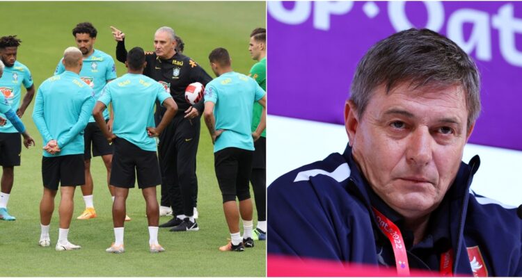 Tite y Dragan Stojkovic