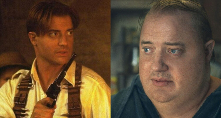Brendan Fraser en La monia y en The wHALE