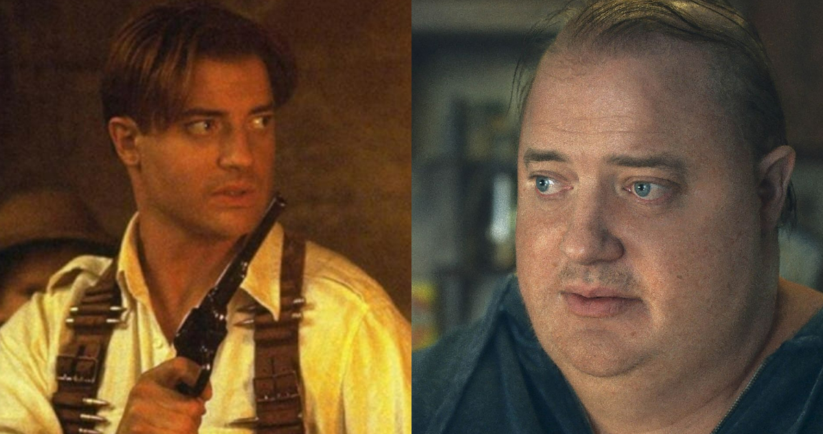 Brendan Fraser en La monia y en The wHALE