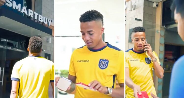 Tras quedar fuera de Qatar: Byron Castillo graba un comercial en Ecuador