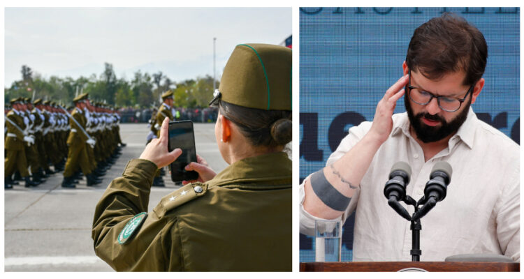 Cadem: Carabineros alcanza su mejor evaluación en los últimos 6 años, mientras Boric sigue a la baja