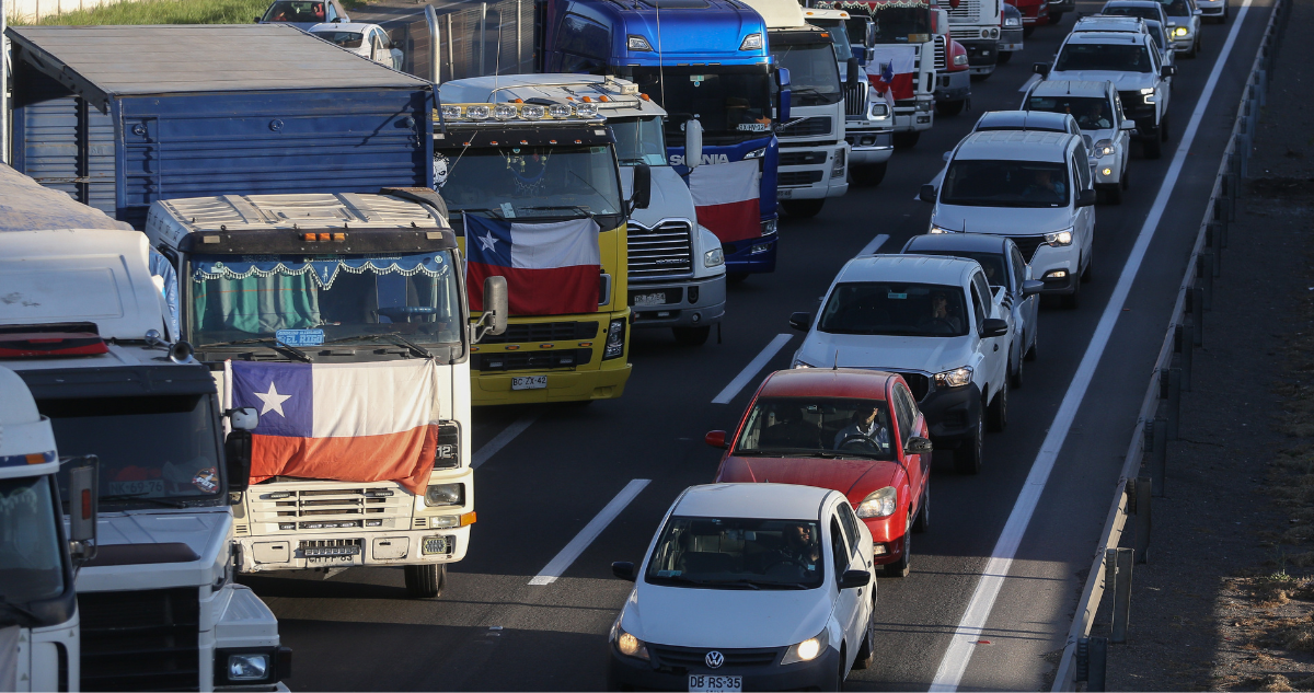 camioneros en paro