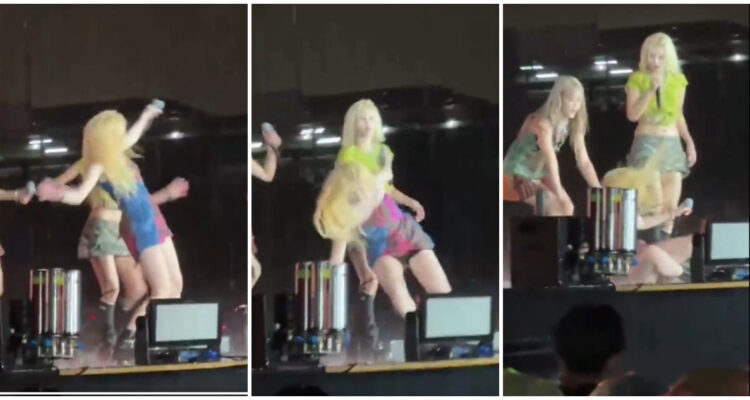 cantante cae en Music Bank