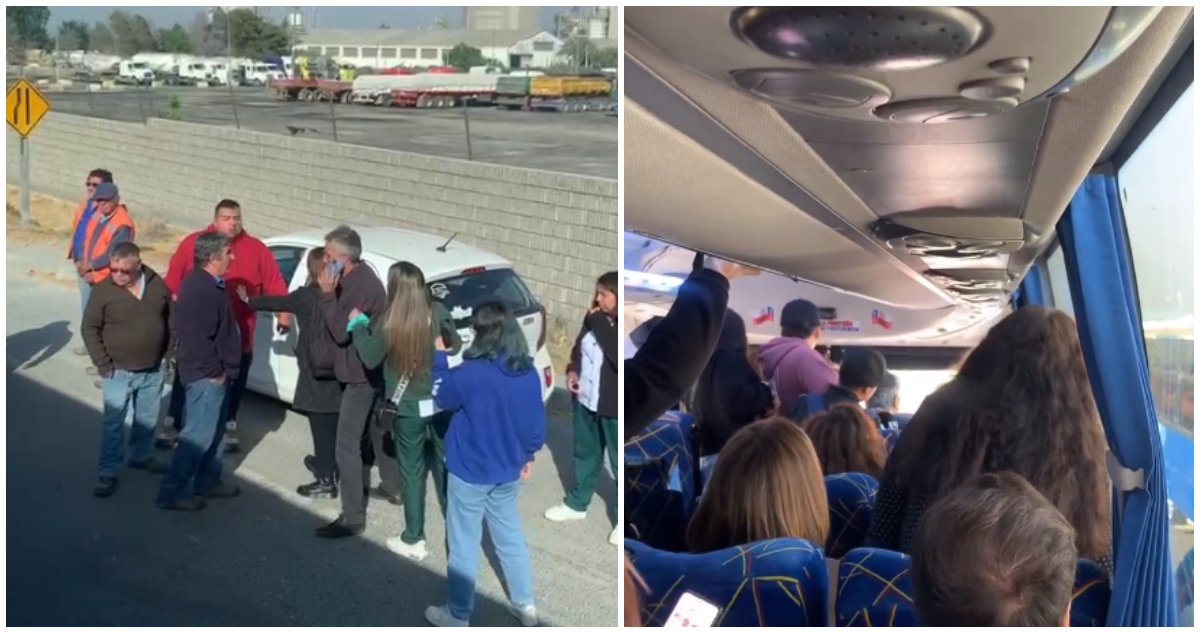 Captan a conductores bajando pasajeros en Quillota