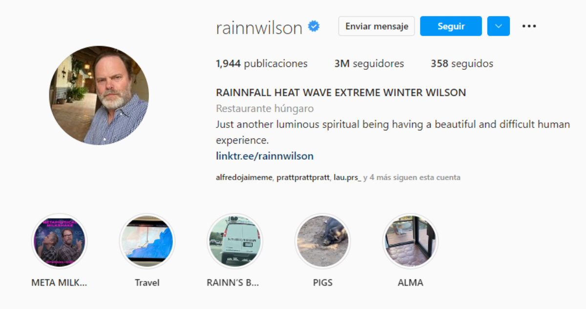 Rainn Wilson cambió su nombre