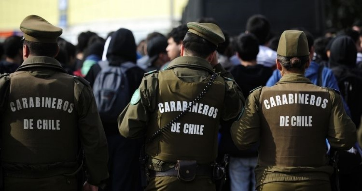 disminución del 27% en el patrullaje de activo de Carabineros en la Región Metropolitana