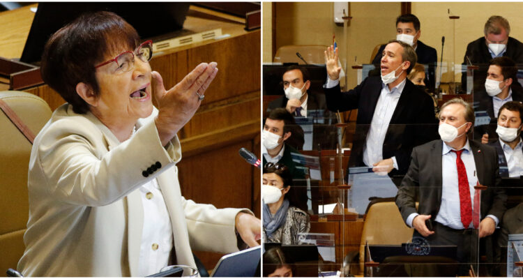 Bancada UDi contra Carmen Hertz