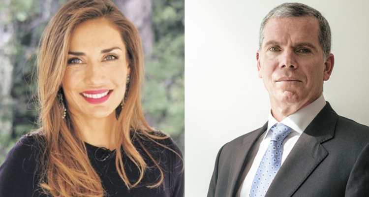 Carolina de Moras y Felipe Bulnes