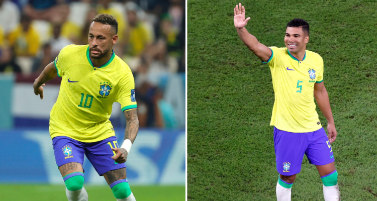 Neymar destacó a Casemiro como el mejor mediocampista del Mundo por su gol ante Suiza en el Mundial de Qatar.