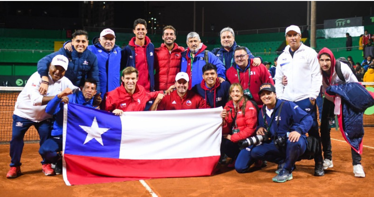 Chile enfrentará a Kazajistán en Copa Davis.