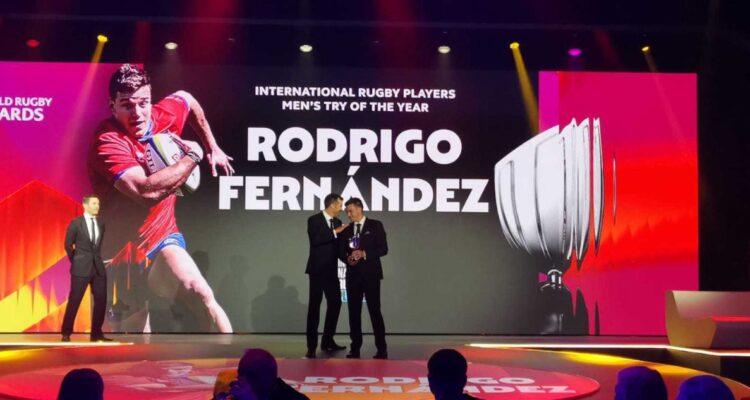 Rodrigo Yoyo Fernández, el try del año para World Rugby