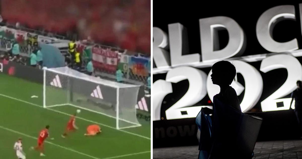 China está censurando imágenes del Mundial de Qatar 2022.