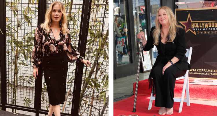 Christina Applegate antes y después de su diagnostico de esclerosis múltiple