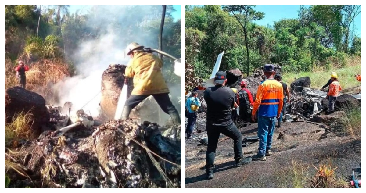 Accuidente aéreo en Venezuela