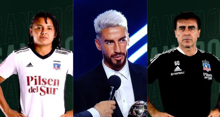 Colo Colo y Lucero arrasaron en la Gala Crack Easy del fútbol chileno