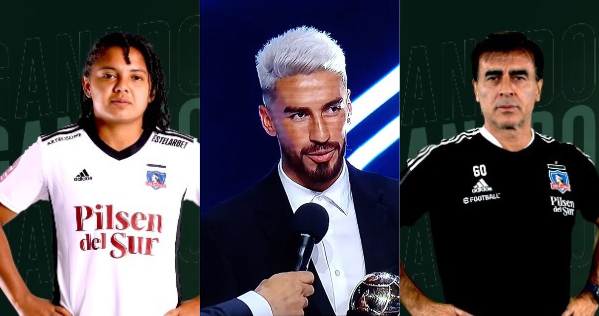 Colo Colo y Lucero arrasaron en la Gala Crack Easy del fútbol chileno