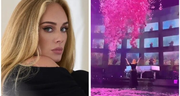 ¿Cómo lo hizo?: Adele revoluciona las redes con truco donde “desaparece” del escenario