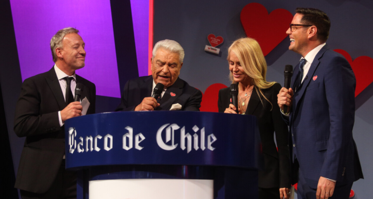 Computo del medio día de la Teletón