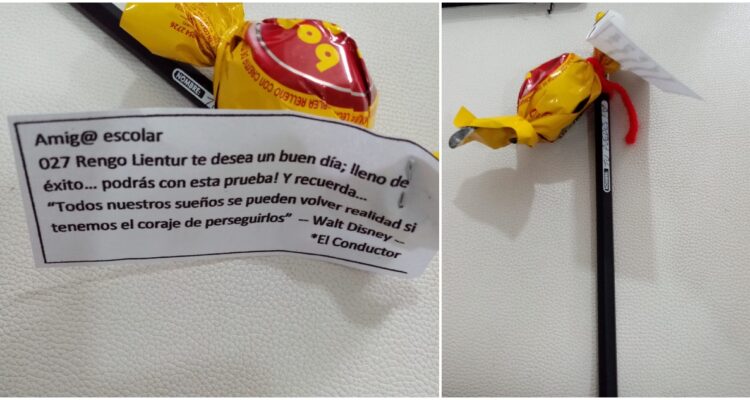 Conductor regala bombones y lápices a estudiantes que rinden la Paes en Concepción