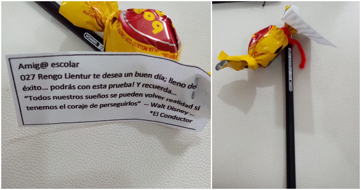 Conductor regala bombones y lápices a estudiantes que rinden la Paes en Concepción