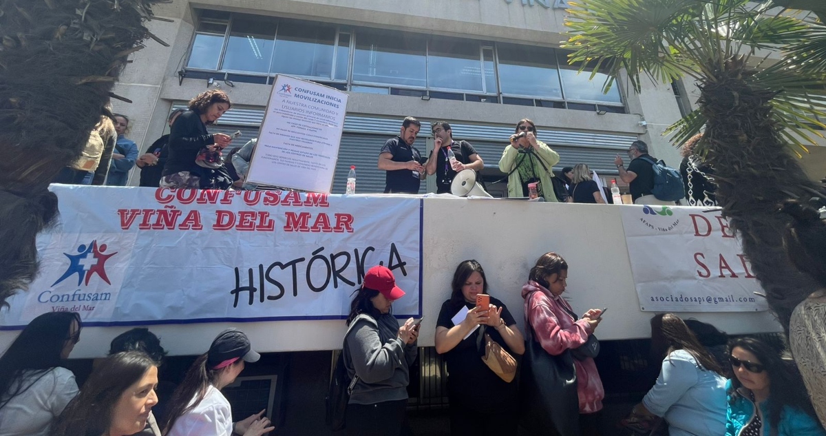 Paralización de Confusam Viña del Mar