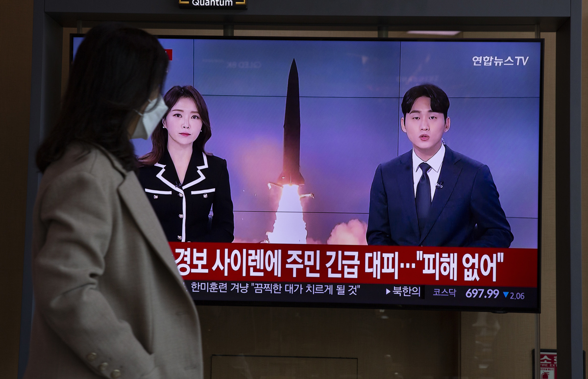 Alerta en Corea del Sur por lanzamiento de misiles.
