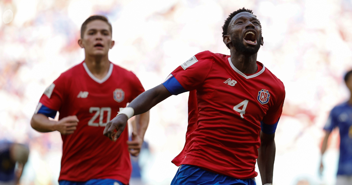 Costa Rica da la sorpresa y vence a Japón en el Mundial de Qatar.