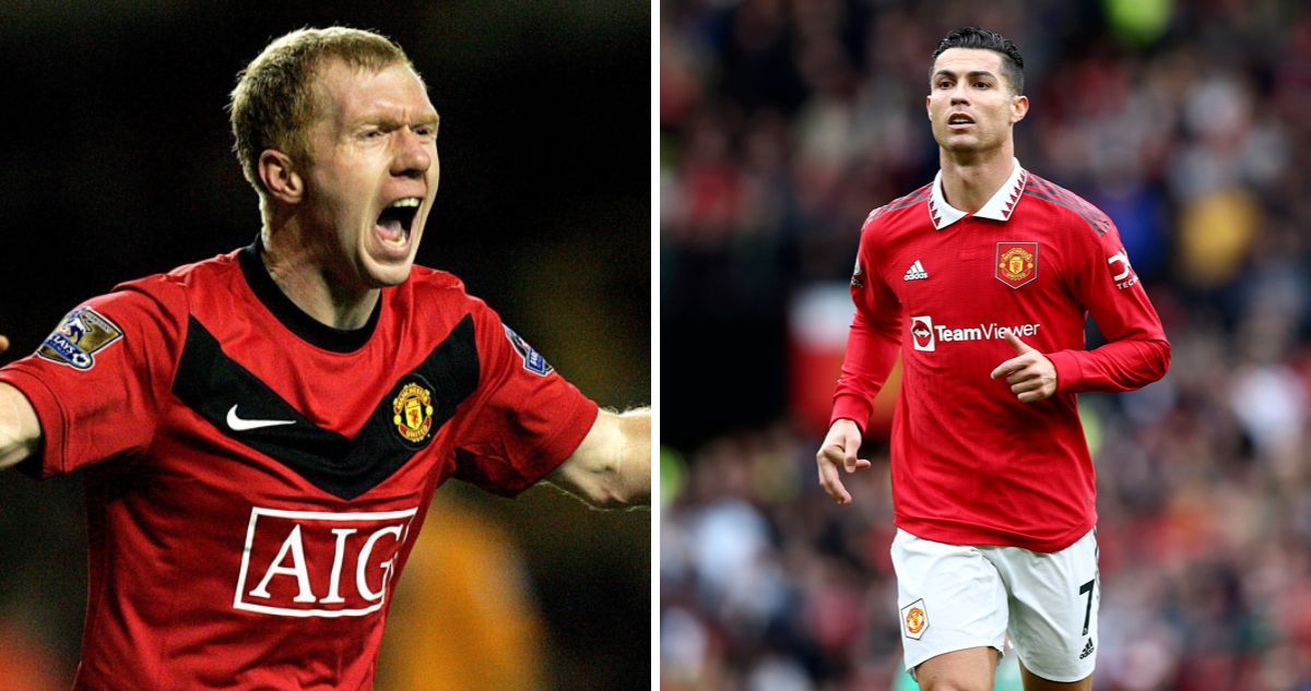 Paul Scholes festejó la salida de Cristiano Ronaldo del United… y después de arrepintió.