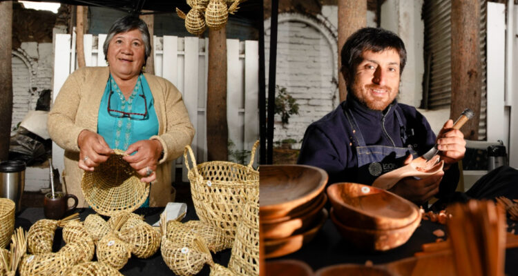 Cultores participan en Mercado Campesino de Artesanías