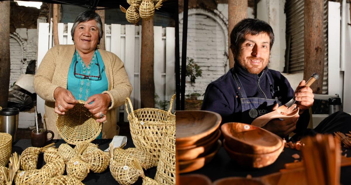 Cultores participan en Mercado Campesino de Artesanías