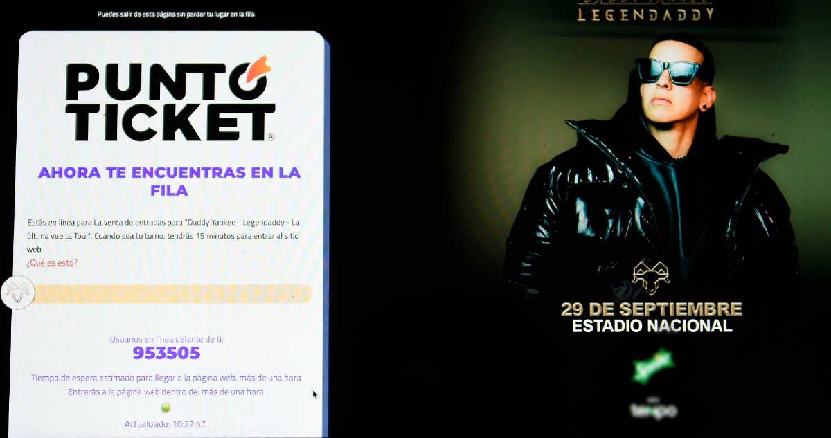 Sernac demanda a Bizarro y PuntoTicket para que indemnicen a afectados por concierto de Daddy Yankee
