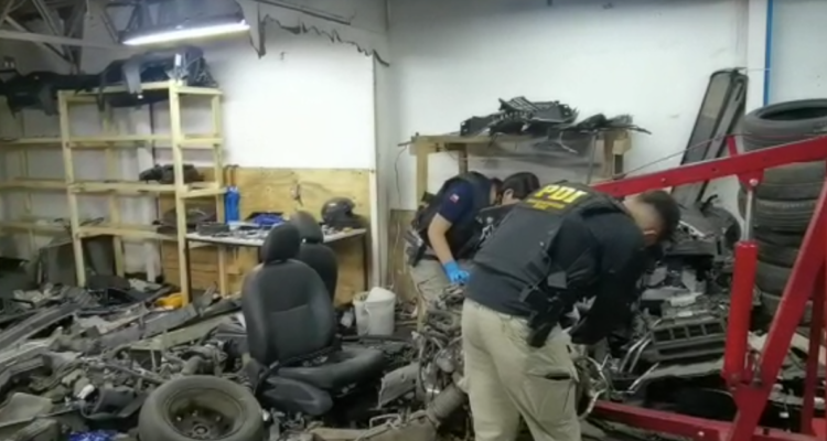 desarmaduría clandestina