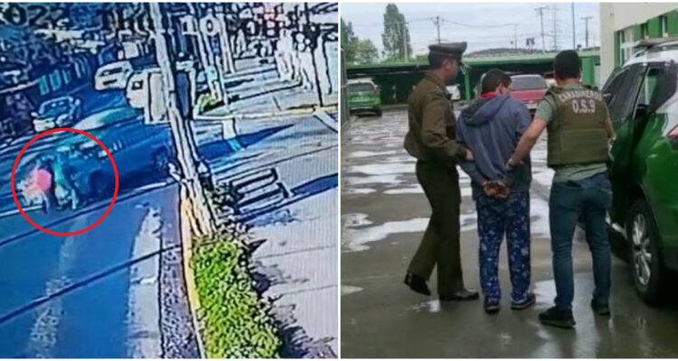 Detienen a conductor acusado de fatal atropello de dos adultos mayores en Coronel: uno murió