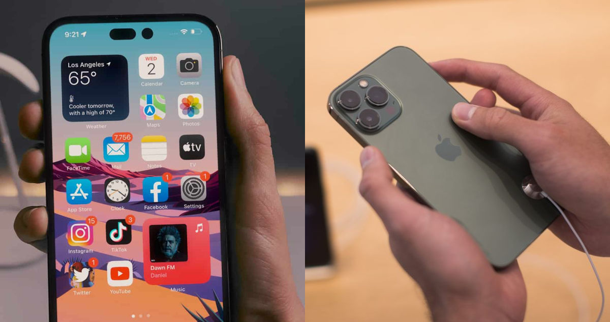 Diferencias entre iPhone 14 y 14 Pro de Apple