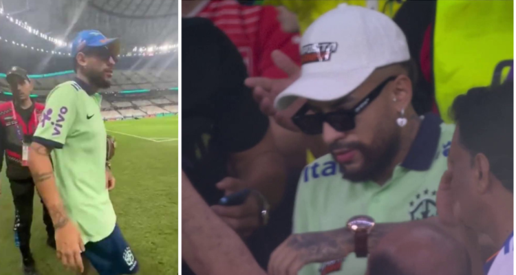 El doble de Neymar Jr que se pasea por las calles de Qatar.