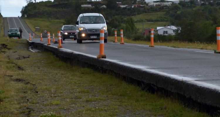 doble vía Chonchi Quellón