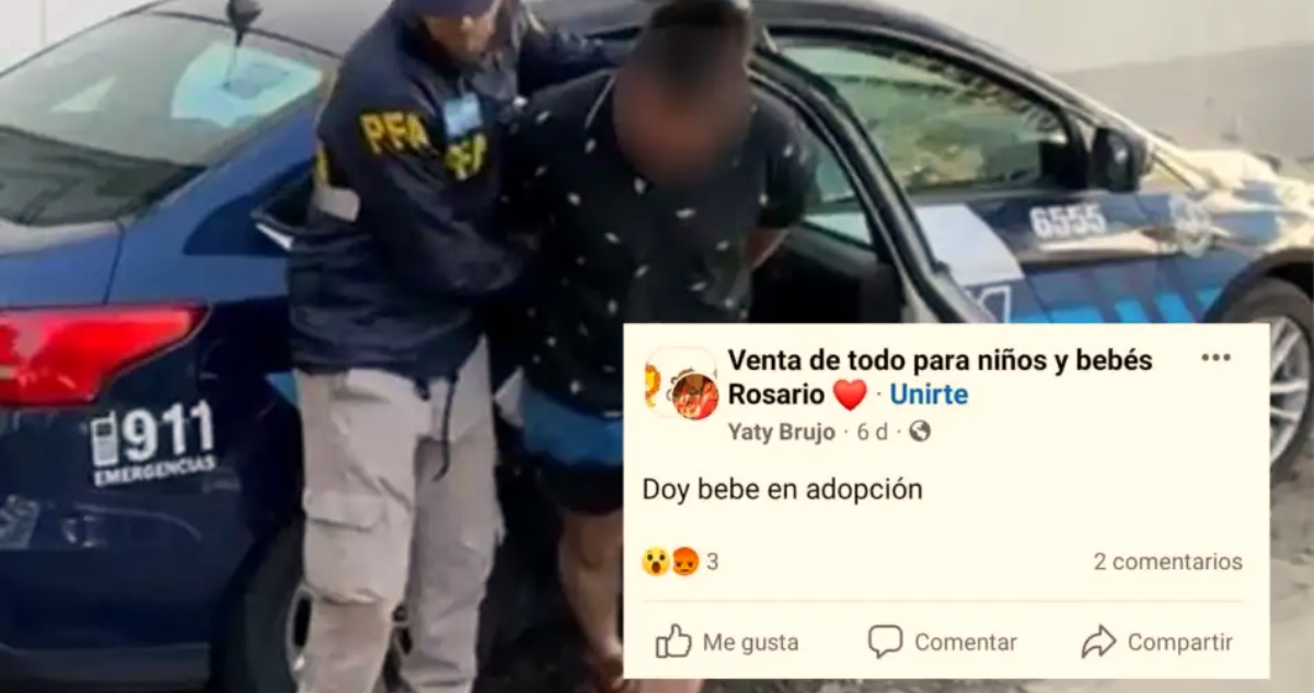 “Doy bebé en adopción”: a juicio un argentino que ofreció a su bebé por Facebook.