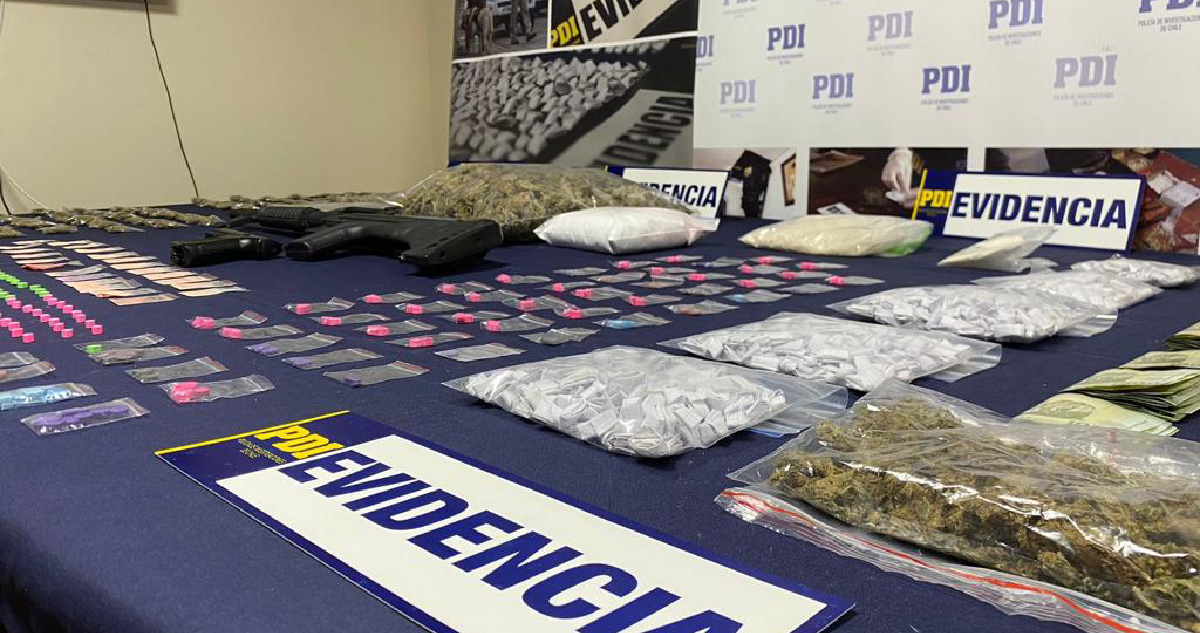Vendían droga por Instagram: PDI detiene a clan familiar en Coronel