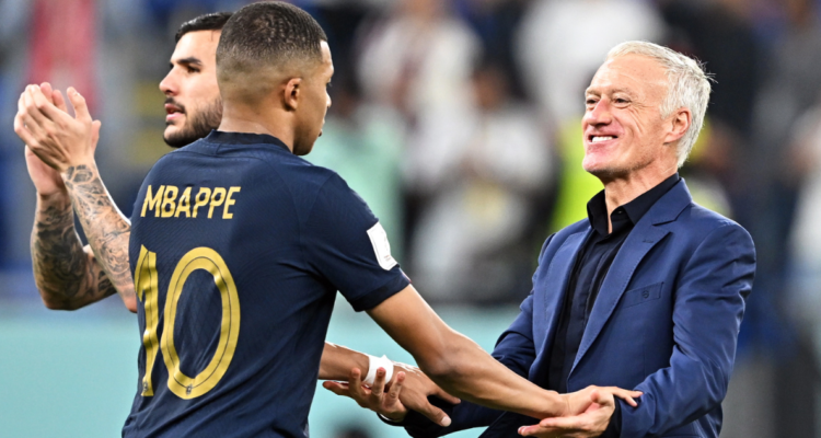 Didier Deschamps elogia a Kylian Mbappé.