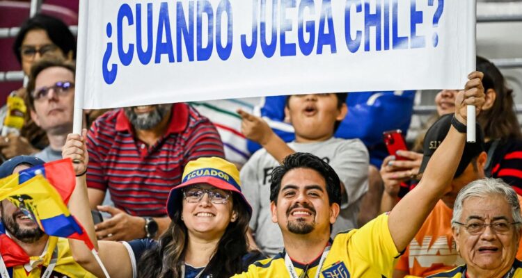 Ecuador no olvida a Chile en Qatar y vuelve a burlarse durante el Mundial
