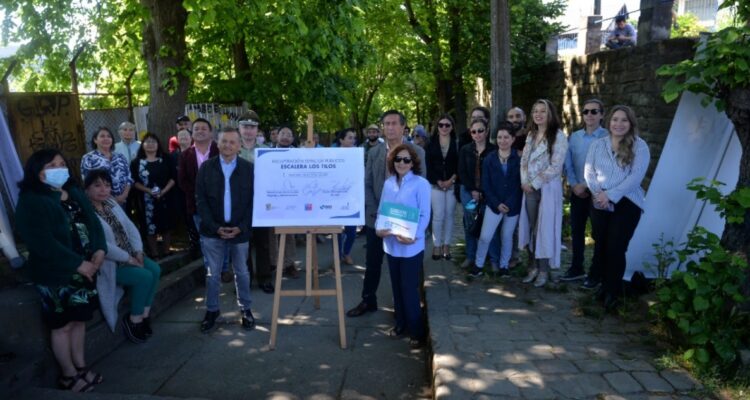 Subdere del Bío Bío anuncia renovación de la escalera Los Tilos