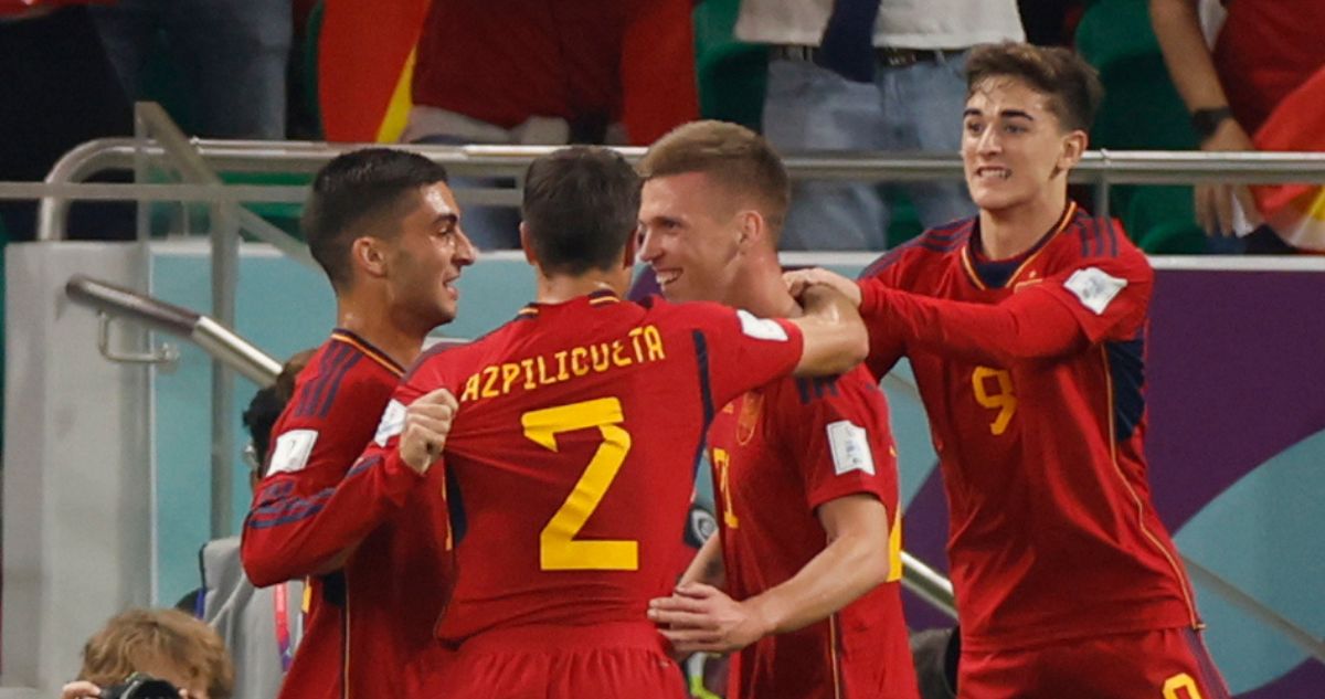 España está venciendo a Costa Rica en Mundial
