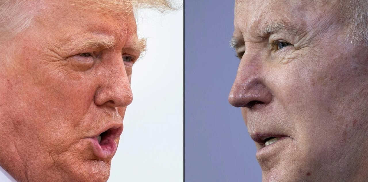 Donald Trump y Joe Biden.