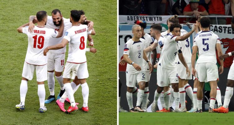 Estados Unidos e Irán juegan este martes, pero ya se enfrentan fuera de la cancha,