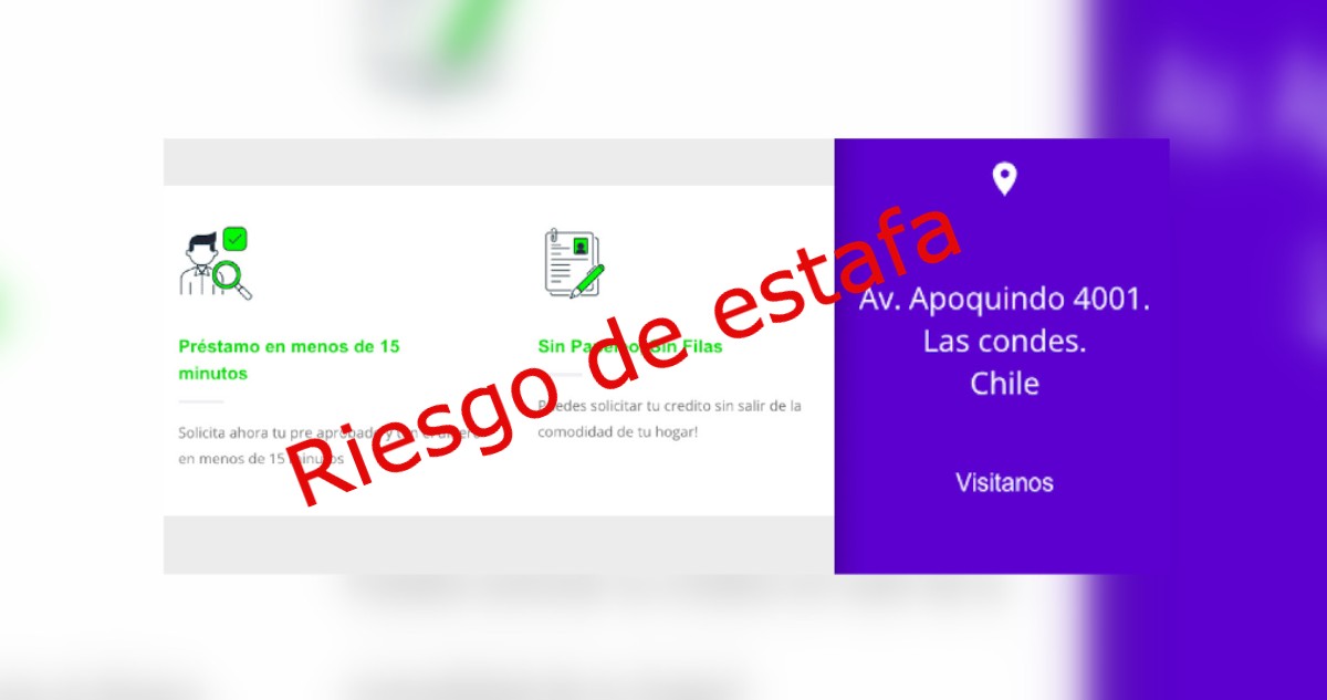 Aseguran tener oficina en Las Condes: Aparecen 2 nuevas entidades que estafarían ofreciendo créditos