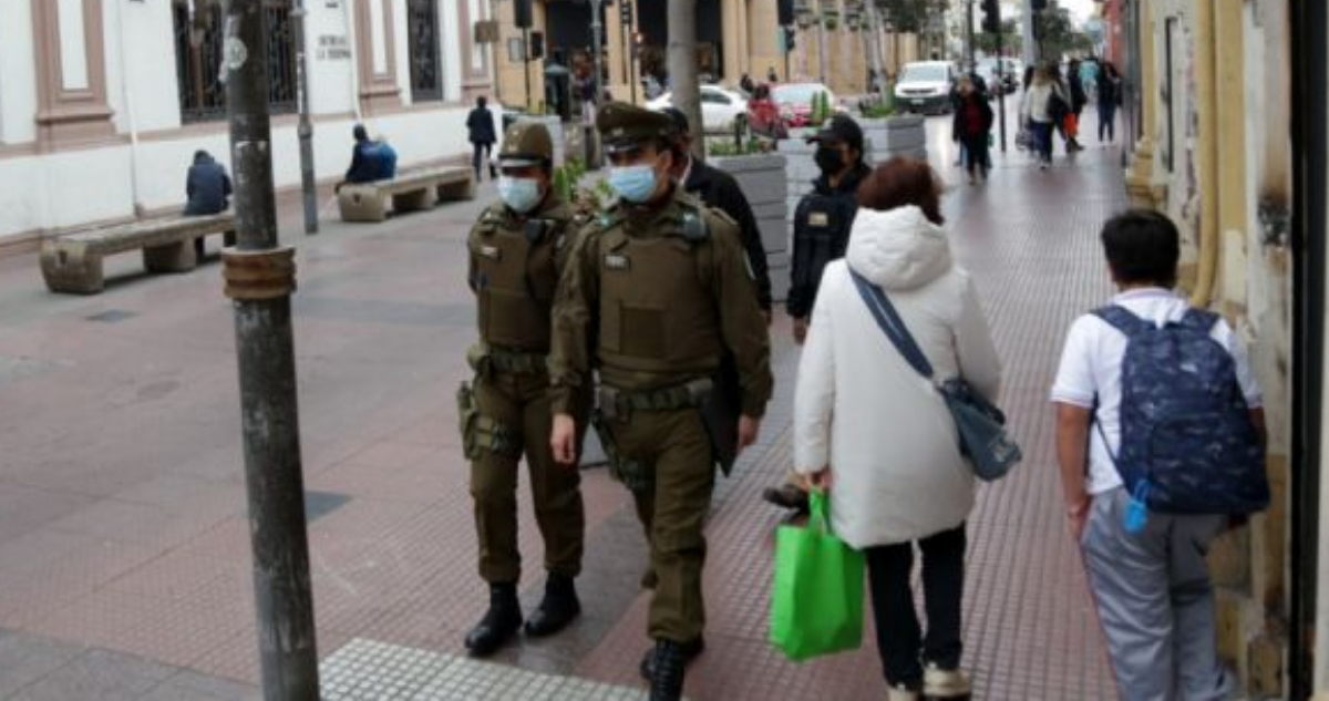 Patrullaje en La Serena