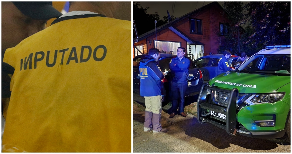 Amplían detención de autor confeso de femicidio en Valdivia