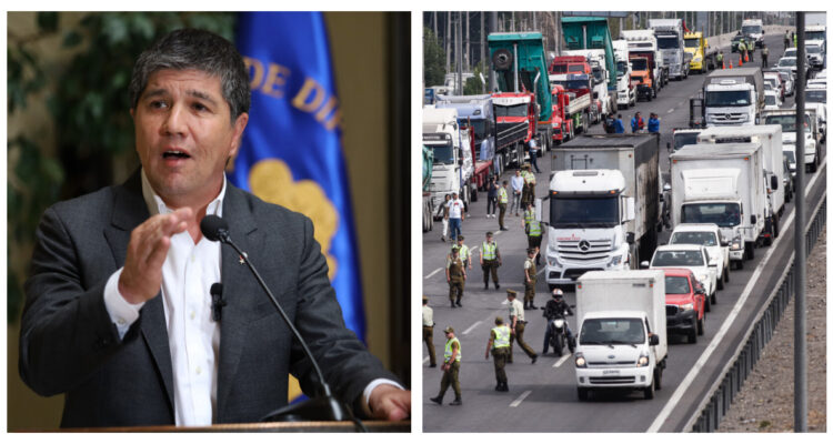 Monsalve y paro de camioneros