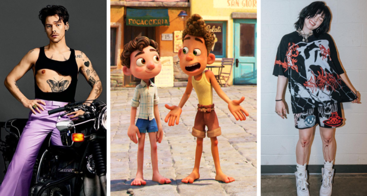 Harry Styles, Luca y Alberto de Disney y Billie Eillish, acusados de Queerbaiting