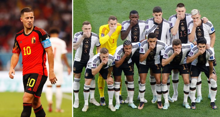 Eden Hazard las emprende contra Alemania.